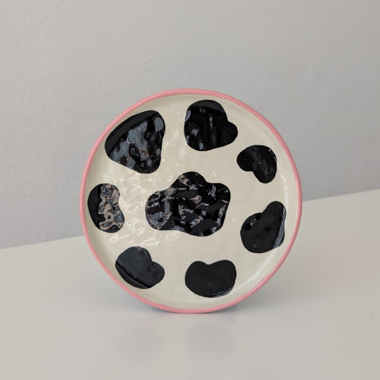 Talerzyk w krowie łaty Ø 16,5 cm